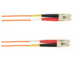 Black Box FOCMR50-LCLC-OR-07 50 MM FO Patch Cable Duplx, PVC, Orange, LCLC
