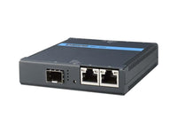 B+B SmartWorx IMC-595MPI-PS-A 4TX/1SFP Managed PoE BT Media Converter/Switch /w/adaptor