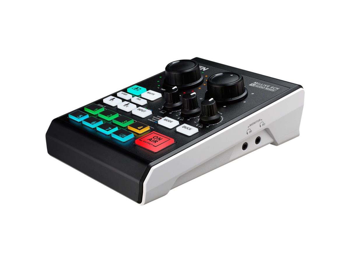 Mac File Question Mark ATEN UC8000 MicLIVE 6-channel AI Audio Mixer – Silarius