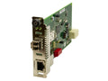 Transition Networks C3110-1039 1000BASE-T TO 1000BASE-SX, ION Card, MM, LC, 2KM, via an SFP module