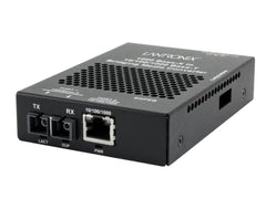 Transition Networks SGFEB1024-130-OZ 10/100/1000B-T to 1000BASE-X, EXT MM SC, 1310NM with -OZ Power Supply