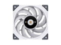 Thermaltake CL-F117-PL12WT-A Toughfan 12 White High Static Pressure 2000 PWM 120MM Fan, METAL-REINFORCED Motor Hub, GEN.2 Hydraulic Bearing, 1 Pack, CL-F117-PL12WT-A