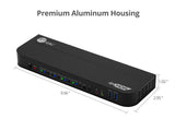 SIIG CE-KV0F11-S1 4x1 HDMI 4K HDR KVM USB 3.0 Switch (CE-KV0F11-S1)