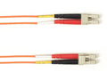 Black Box FOCMPM4-020M-LCLC-OR OM4 MM FO Patch Cable Duplx, Plenum, Orange, LCLC