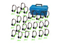 HamiltonBuhl LCP/24/HA2GRN Lab Pack, 24 HA2-GRN in a Carry Case