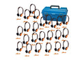 HamiltonBuhl LCP/24/HA2ORG Lab Pack, 24 HA2-ORG in a Carry Case