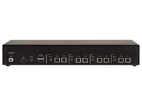 Black Box KVS4-1004KX KM Switch, NIAP 4.0 Certified - 4-Port, CAC