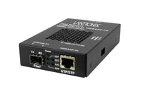 Transition Networks E-100BTX-FX-06(SFP)-AR 100Base-TX RJ-45 to 100Base-FX, OPEN SFP, w/ -AR PWR