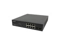Transition Networks SM8TAT2SA-JP Smart Managed PoE+ Switch, 8-port Gigabit PoE+, 2-port 100/1000 SFP