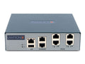 Lantronix EMG751201S Console Server, 4 x RJ45 serial ports software selectable, 4 x USB serial ports, 1 USB 2.0 port, 2 GbE RJ45 Ethernet, LTE cellular, Single AC Power