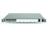 Lantronix SLC80162201G Console Server, 16 x RJ45 serial ports software selectable, 2 USB 2.0 ports, 2 GbE RJ45 Ethernet, Dual AC Power, TAA Compliant