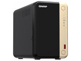 QNAP TS-264-8G-US TS-264 2-BAY HIGH-PERFORMANCE Desktop NAS. Intel 4C/4T Processor, Burst Up to 2.9GHz with 8GB DDR4 RAM ON-BOARD, 2 X 2.5GbE, 2 X M.2 2280 PCIE