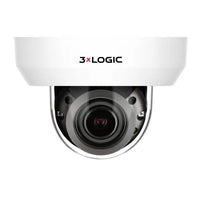 3xLOGIC VX-2M-ID-RIAW 2MP Indoor Dome Low Light IR Camera with HDMI Output, 2.8-12mm Varifocal Lens