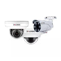 3xLOGIC VX-5M28-MD-IAW-X-C128 VISIX 5MP Indoor / Outdoor Vandal Proof Mini-Dome Camera with IR, 2.8mm Fixed Lens, VIGIL Cloud Enabled with 128GB SD Card