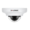 3xLOGIC VX-5M4-MD-IAW-C128 VISIX 5MP Indoor / Outdoor Vandal Proof Mini-Dome Camera with IR, 4mm Fixed Lens,VIGIL Cloud Enabled with 128GB SD Card