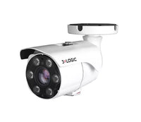 3xLOGIC VX-5M20-B-RIAL VISIX 5MP Outdoor Bullet IP Camera with Remote Focus, License Plate Capture, 6-50mm Lens