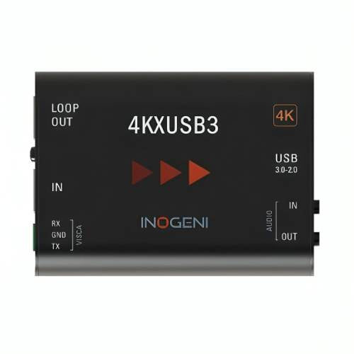 INOGENI 4KXUSB3 Ultra HD to USB 3.0 Camera Converter, HDMI loop and VISCA Port