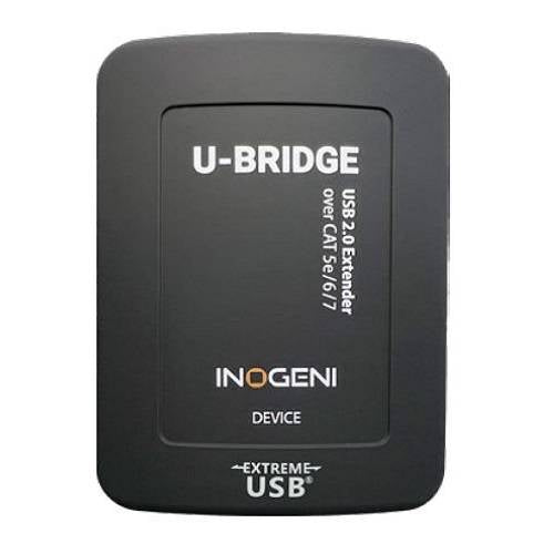 INOGENI U-BRIDGE USB 2.0 Video Camera and Audio Extender, CAT5e/CAT6/CAT7, 330'