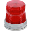 Edwards Signaling 105FINHR-G5 105 Series Flashing Halogen AC, 24VAC, 0.8A, Red