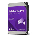 Western Digital WD241PURP Purple Series 24TB Surveillance HDD, 3.5", SATA, 7200 RPM