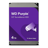 WD Purple 4TB WD43PURZ Surveillance Hard Drive - SATA-5400rpm-64MB Buffer 3.5"