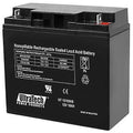 UltraTech IM-12180NB Bulk Pack of (4) 12V, 18.0 Ah SLA Battery, NB Terminal