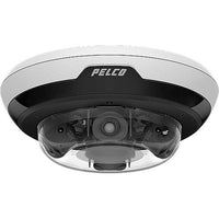 Pelco IMD15118 Sarix Multi IMD Series 3x5MP WDR Multi-Directional 180° Camera, 4mm Lens, Black/White