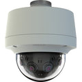 Pelco IMM12018-1EP Optera IMM Series 12MP Outdoor 180° Panoramic Pendant Dome Camera, White (Replaces PE-I12181EPU)