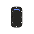 Inaxsys TSL-VRC-STD-B Vandal Resistant CoverTSL Standard Size IK10, Black