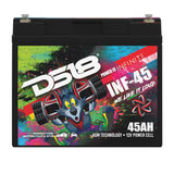 INFINITE 45 AH AGM Power Cell 12 Volt Battery - side view | Silarius