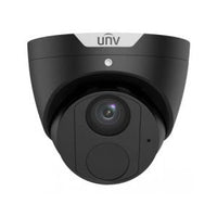Uniview IPC3614SR3-ADF28KM-H-BK 4MP Black Fixed Eyeball Camera, WDR, Mic