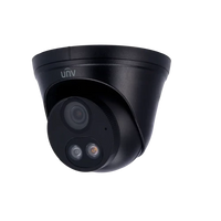Uniview IPC3618LB-ADF28K-DL-BK 8MP Dual-Light Fixed Turret Camera w/ Mic, Black