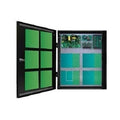 LifeSafety Power FPO150-2D8E4M1 Single Voltage Access Power System, 16 Lock Outputs, Managed, Gray