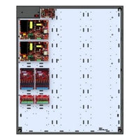 LifeSafety Power FPO250/250-2D8P2M8NLX2SD4E8M2/ FlexPower Dual Voltage Power Supply, (2) D8 Modules, (2) M8 Modules, (1) NLX Module with RS485, (2) SD4 Modules, E8 Enclosure, Mercury Backplate