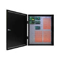 LifeSafety Power FPO75 B100C4D8E4H/P4 C Dual Voltage Power System, 4 Lock and 8 Auxiliary Outputs, Fire Alarm Interface, High-Capacity Enclosure, Gray