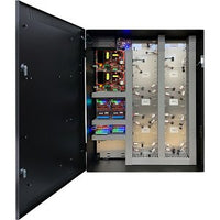 LifeSafety Power FPO75-B100C4D8PE4M/T4-A Mercury ProWire 4-Door Wired, DV Standard, 2A/12V and 2A/24V, AUX, Lock, E4M Enclosure