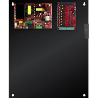 LifeSafety Power FPO250-C8E2 FlexPower 250W, 8-Door Access, 20A/12V or 10A/24V, Lock Outputs, E2 Enclosure
