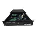 LifeSafety Power RGM75-C8D8PZ/T4-C Rugged Power System, 8 Lock, 8 Auxiliary Outputs, Tie-Wrap Wiring, Zinc-Coated Steel Enclosure, Gray