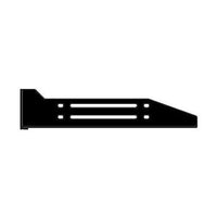 BSS BSSRACKSHELF1UFX BSS RACKSHELF1UFX 1U Rack-Mount Kit for BLU-BIB and BLU-BOB1