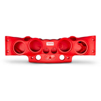 Jeep JK/JKU Overhead Bar System Fits 4 X 8" Speakers, 4 X Tweeters and 2 X Drivers -Red