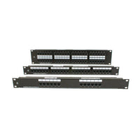 OCC ACC4888/110SIX 48-port Rack Mount Angled Patch Panel, 568A/B Wired, 2U