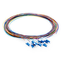 OCC D6LC-ST-10M Fiber Optic Jumper, LC-ST, 62.5UM Duplex, 10m