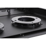 OCC RTC2U-6APBL Enclosure Rack Mount with (6) Adapter Plate, Black
