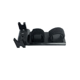 OCC RTC2U-6APBL Enclosure Rack Mount with (6) Adapter Plate, Black