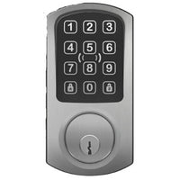 ProdataKey RLDBPKS PDK Red Wireless Deadbolt Lock, Satin Chrome