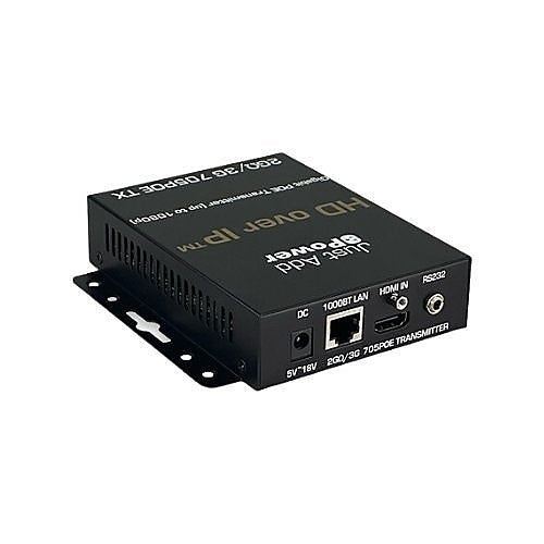Just Add Power VBS-HDIP-705POE HD over IP Gigabit PoE Transmitter, 1080p, 10W PoE