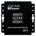 Just Add Power ST1 3G Ultra Series Stereo Gigabit PoE Sound Transceiver, 10W PoE (Previous VBS-HDIP-ST1)