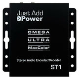 Just Add Power ST1 3G Ultra Series Stereo Gigabit PoE Sound Transceiver, 10W PoE (Previous VBS-HDIP-ST1)