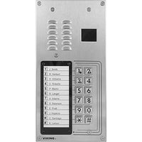 Viking K-1270-IP-EWP 12-Button VoIP Stainless-Steel Handsfree Entry Phone System with Proximity Reader and Enhanced Weather Protection