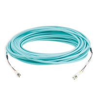 Kramer CLS-2LC/OM3-656 2LC MM OM3 Fiber Optic Cable, Low Smoke and Halogen Free, 656'